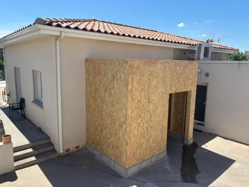 Agrandissement maison en bois Béziers, Narbonne, Bois & Concept